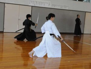 講習会演武女性